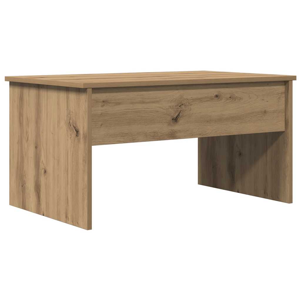 sofabord 80x50,5x41,5 cm konstrueret træ kunsteg