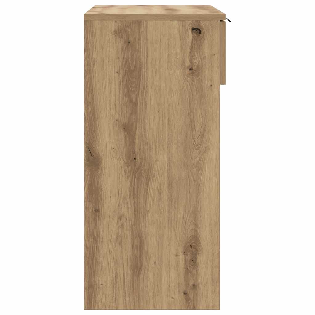 konsolbord 90x36x75 cm konstrueret træ kunsteg