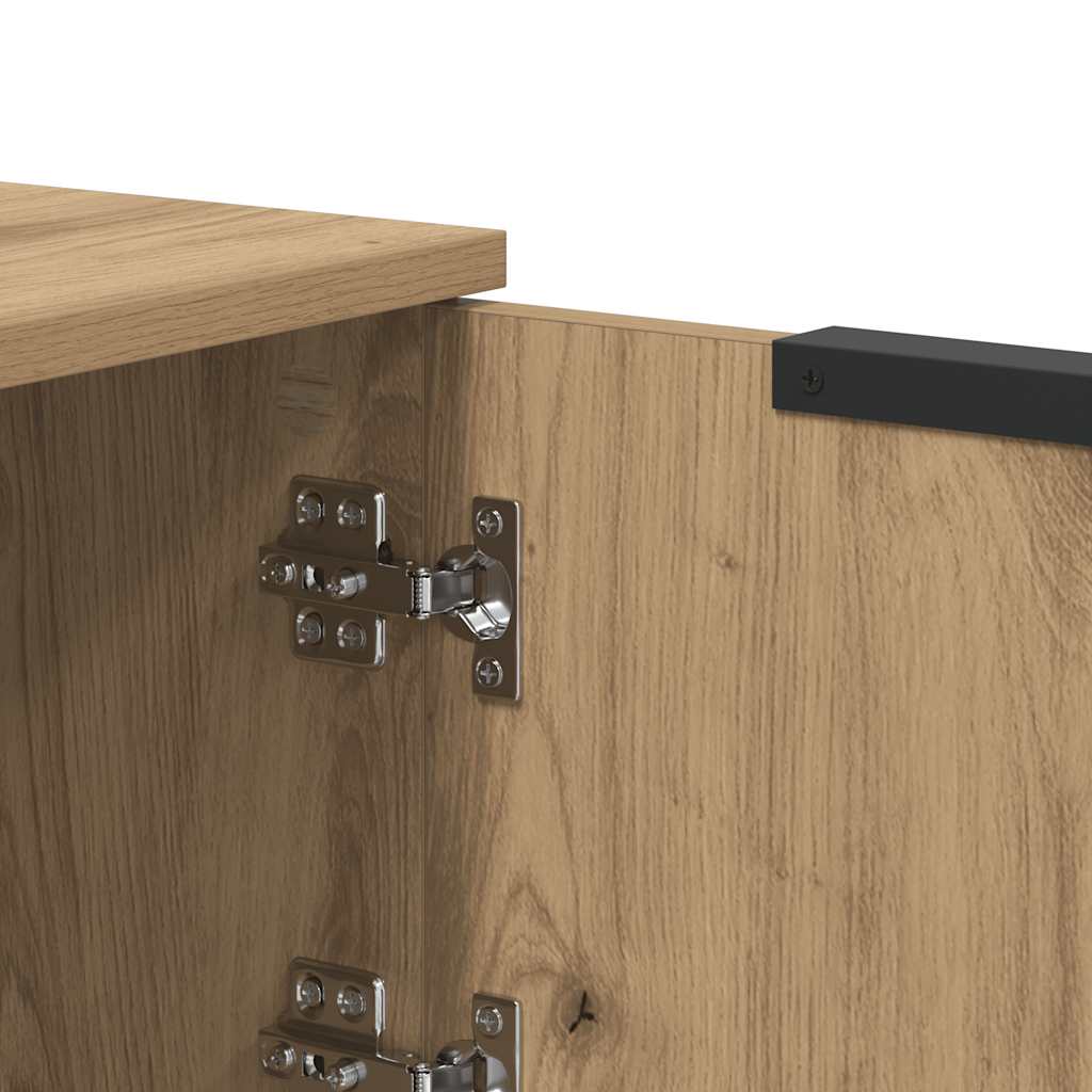 tv-bord 102x35x36,5 cm konstrueret træ kunsteg