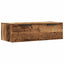 vægskab 68x30x20 cm konstrueret træ antikt eg