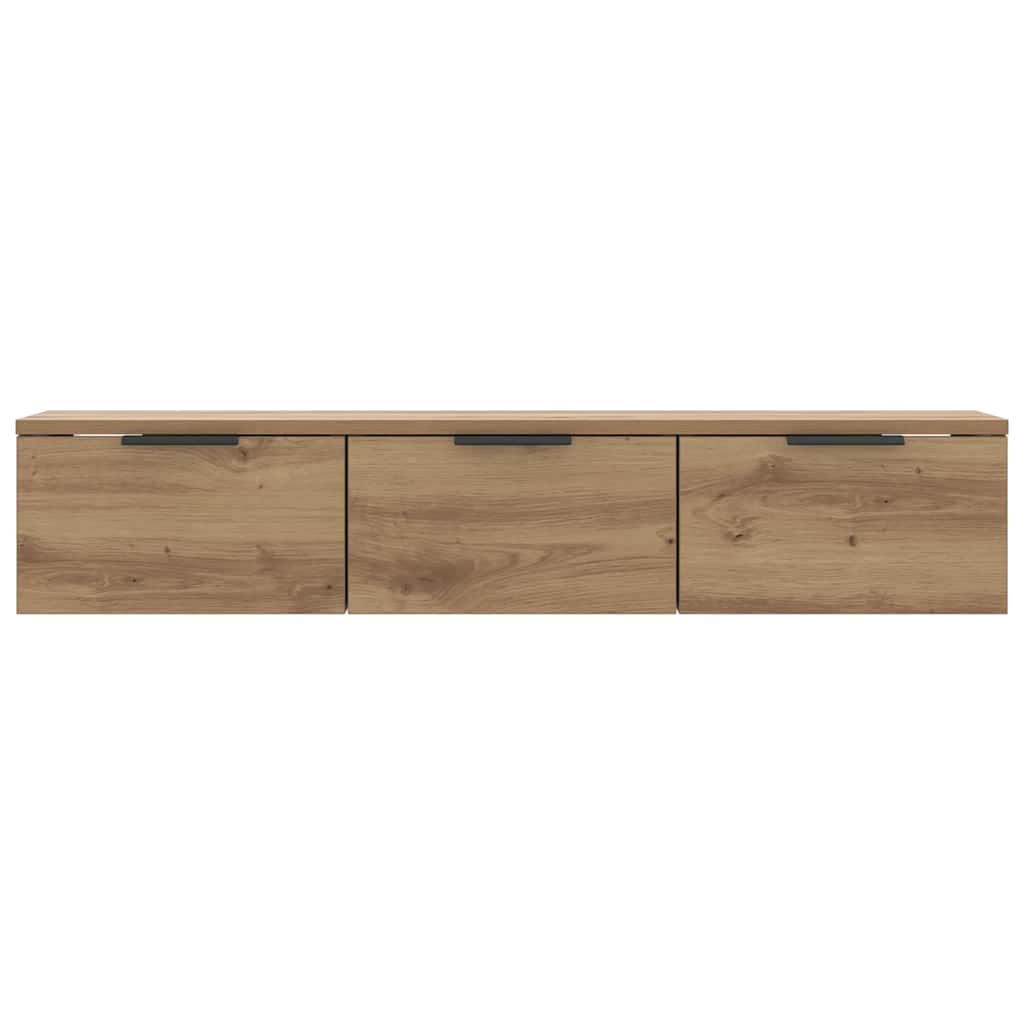 vægskab 102x30x20 cm konstrueret træ kunsteg