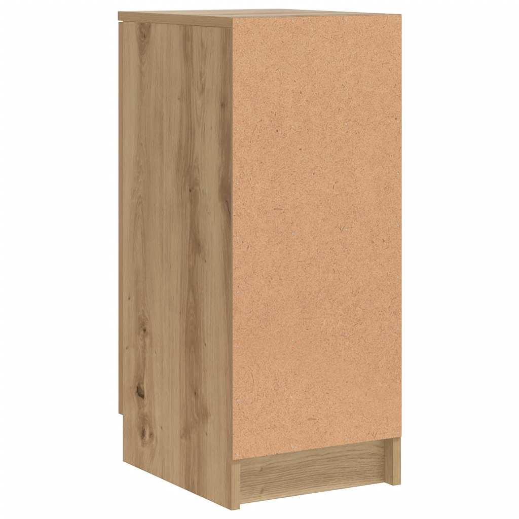 skoskab 29,5x35x70 cm konstrueret træ kunsteg