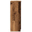 skoreol 59x35x100,5 cm konstrueret træ gammelt træ-look