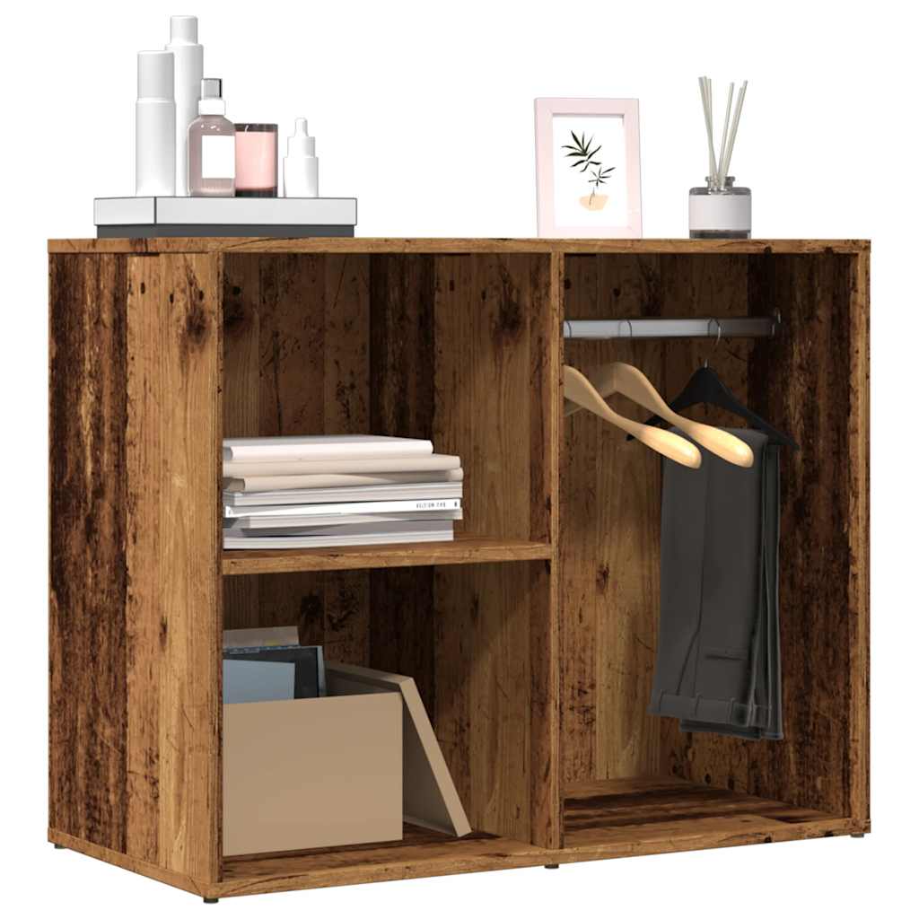 skab 80x40x65 cm konstrueret træ gammelt træ-look