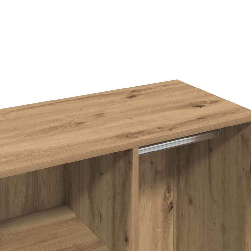 skab 80x40x65 cm konstrueret træ kunsteg