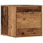 opbevaringsskab 40,5x40x40 cm konstrueret træ gammelt træ-look