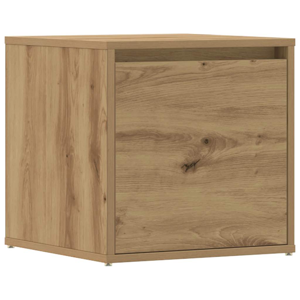 opbevaringsskab 40,5x40x40 cm konstrueret træ kunsteg