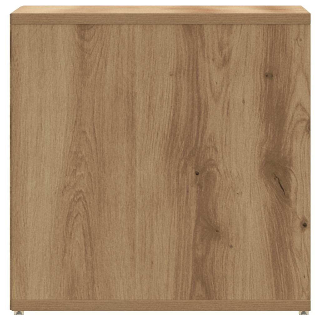 opbevaringsskab 40,5x40x40 cm konstrueret træ kunsteg