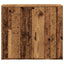 skænk 80x33x70 cm konstrueret træ gammelt træ-look