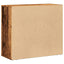 skænk 80x33x70 cm konstrueret træ gammelt træ-look