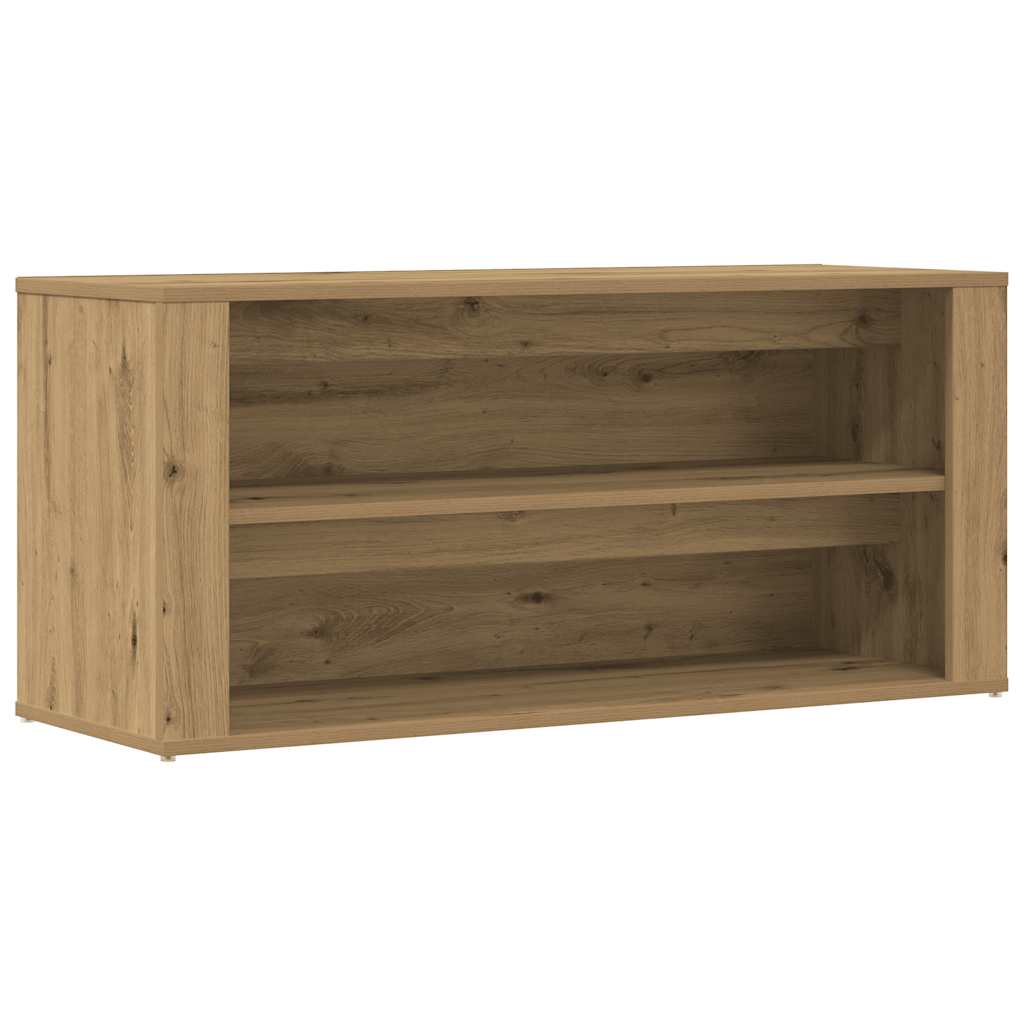 skobænk 100x35x45 cm konstrueret træ kunsteg