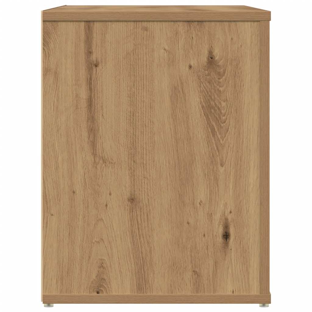 skobænk 100x35x45 cm konstrueret træ kunsteg