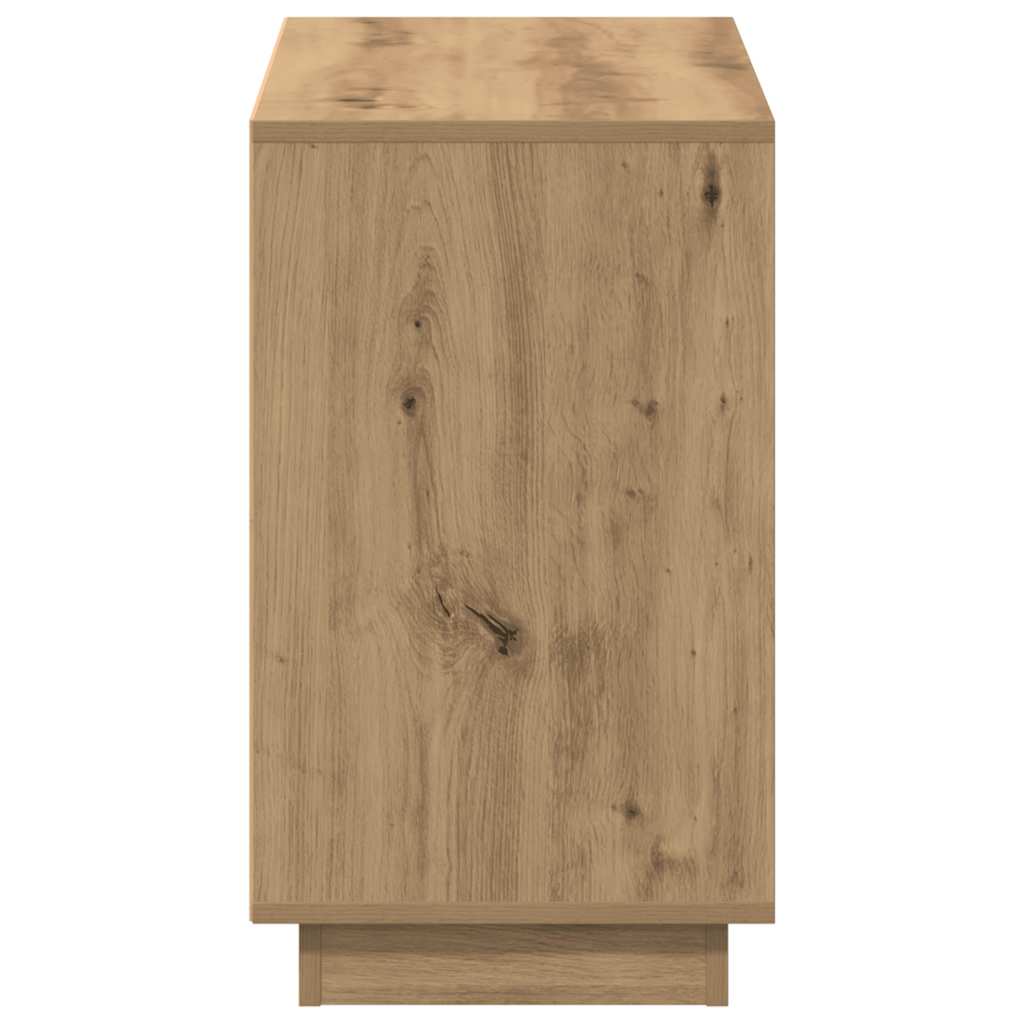 skænk 102x35x60 cm konstrueret træ kunsteg