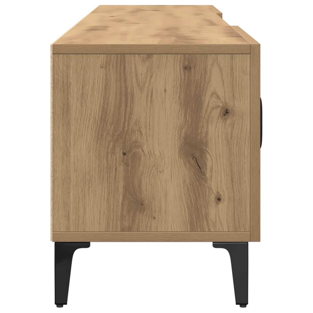 tv-bord 180x31,5x40 cm konstrueret træ gammelt trælook
