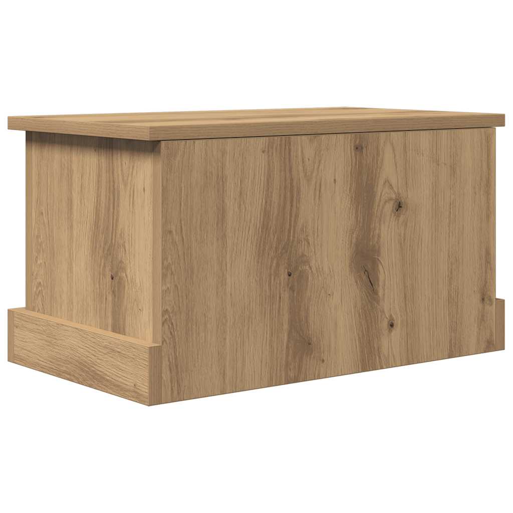 opbevaringskasse 30x50x28 cm konstrueret træ kunsteg