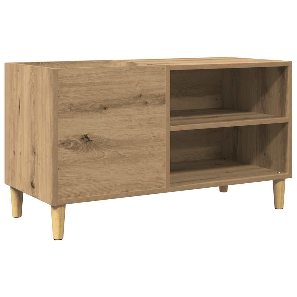 vinylskab 84,5x38x48 cm konstrueret træ kunsteg