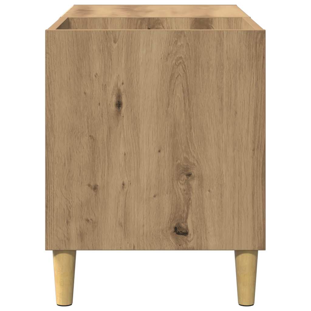 vinylskab 84,5x38x48 cm konstrueret træ kunsteg