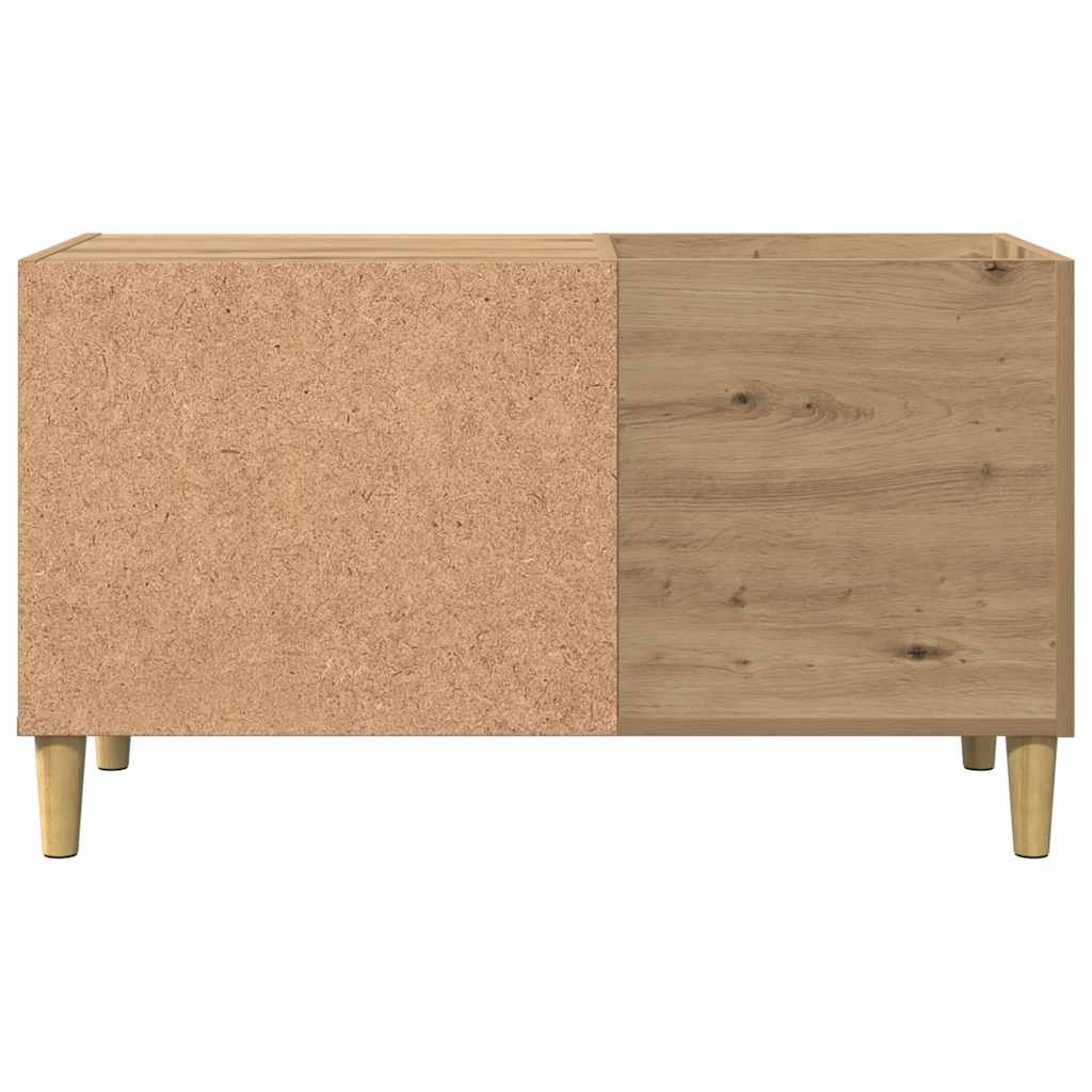 vinylskab 84,5x38x48 cm konstrueret træ kunsteg