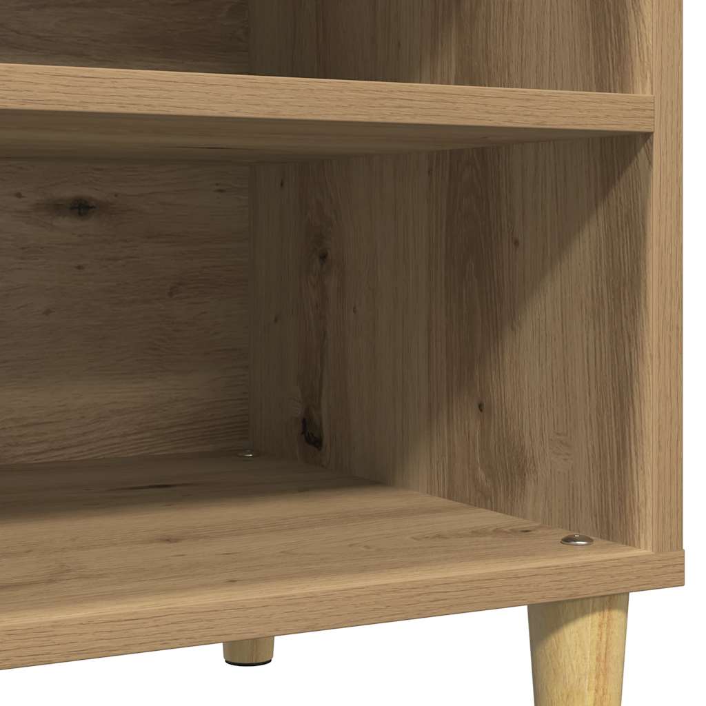 vinylskab 84,5x38x48 cm konstrueret træ kunsteg