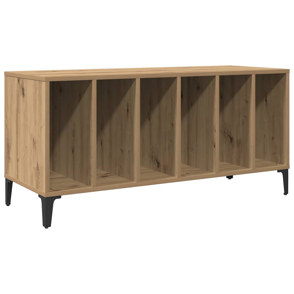 vinylskab 100x38x48 cm konstrueret træ kunsteg