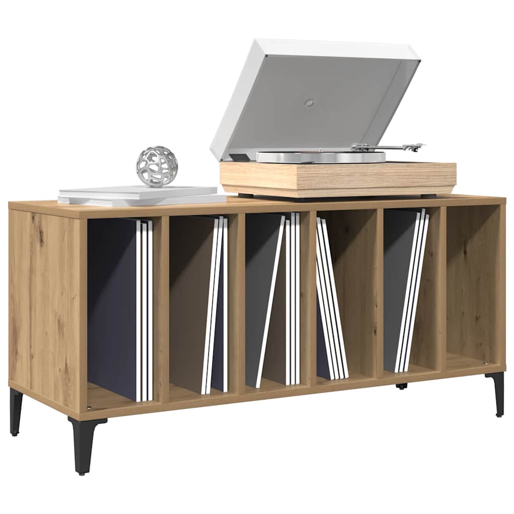 vinylskab 100x38x48 cm konstrueret træ kunsteg