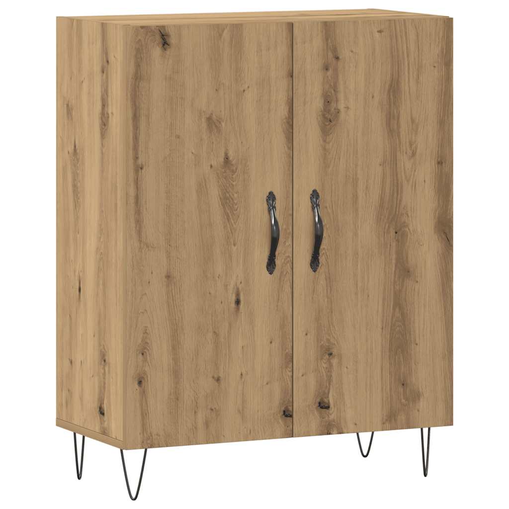 skab 69,5x34x90 cm konstrueret træ kunsteg