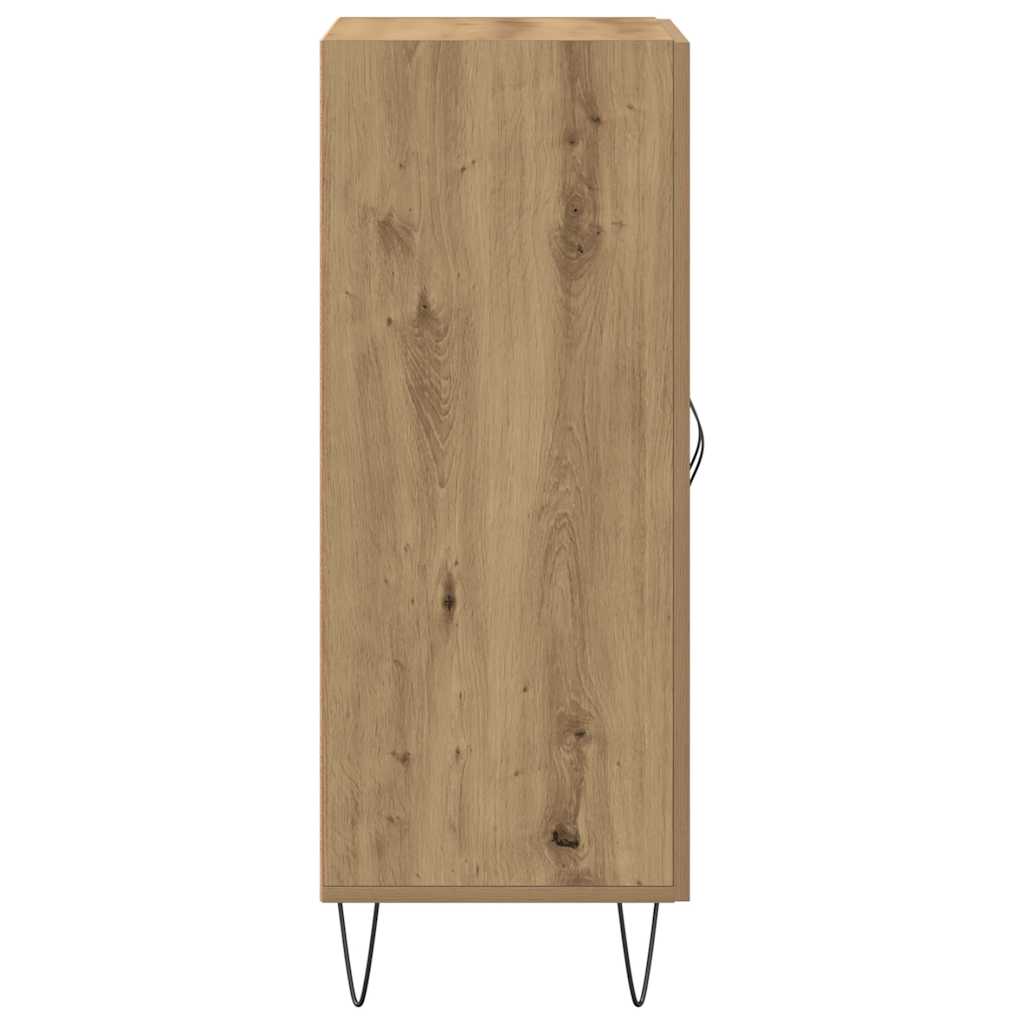 skab 69,5x34x90 cm konstrueret træ kunsteg