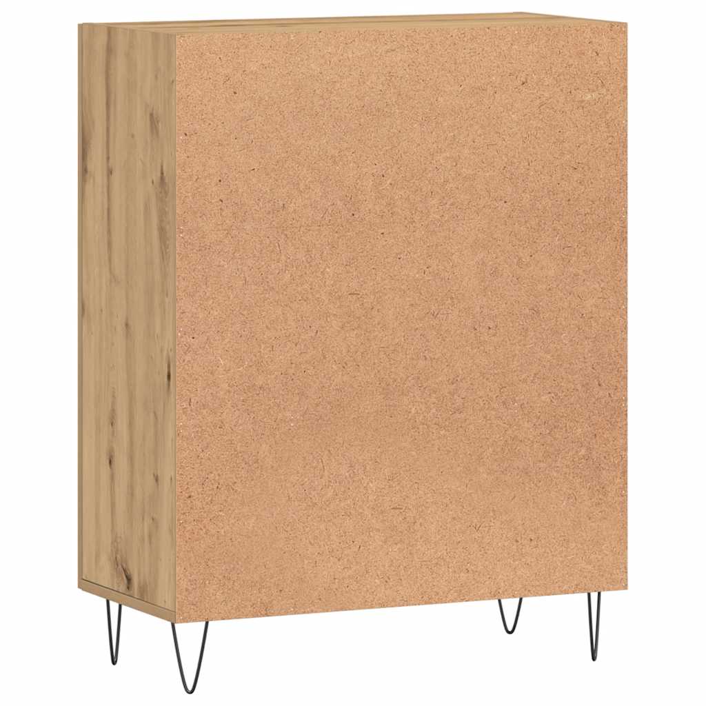 skab 69,5x34x90 cm konstrueret træ kunsteg