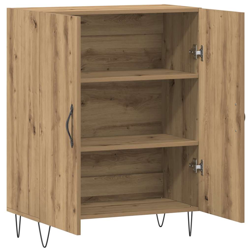 skab 69,5x34x90 cm konstrueret træ kunsteg