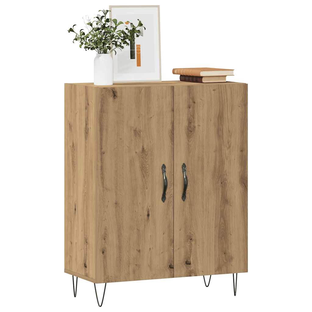 skab 69,5x34x90 cm konstrueret træ kunsteg