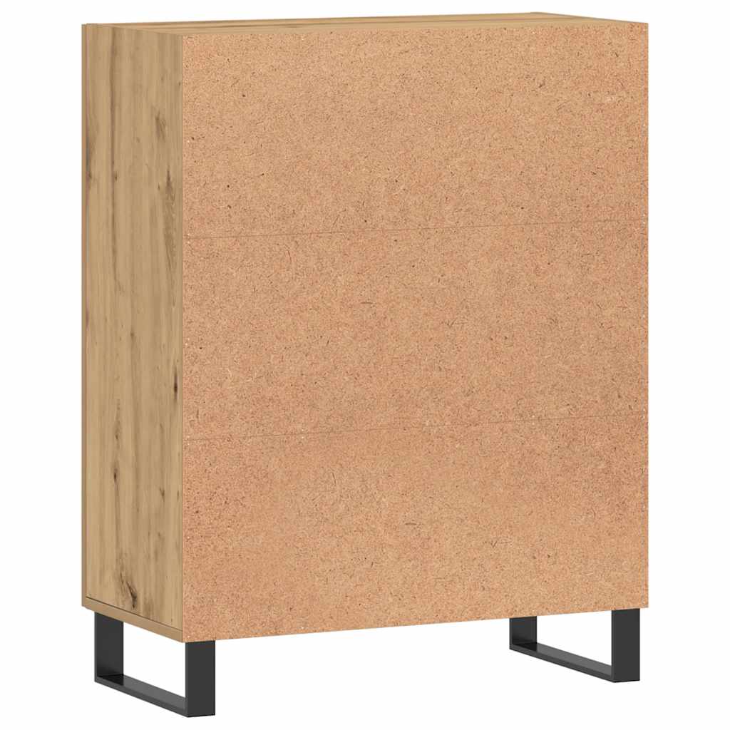 skab 69,5x34x90 cm konstrueret træ kunsteg