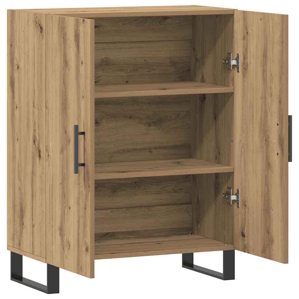 skab 69,5x34x90 cm konstrueret træ kunsteg