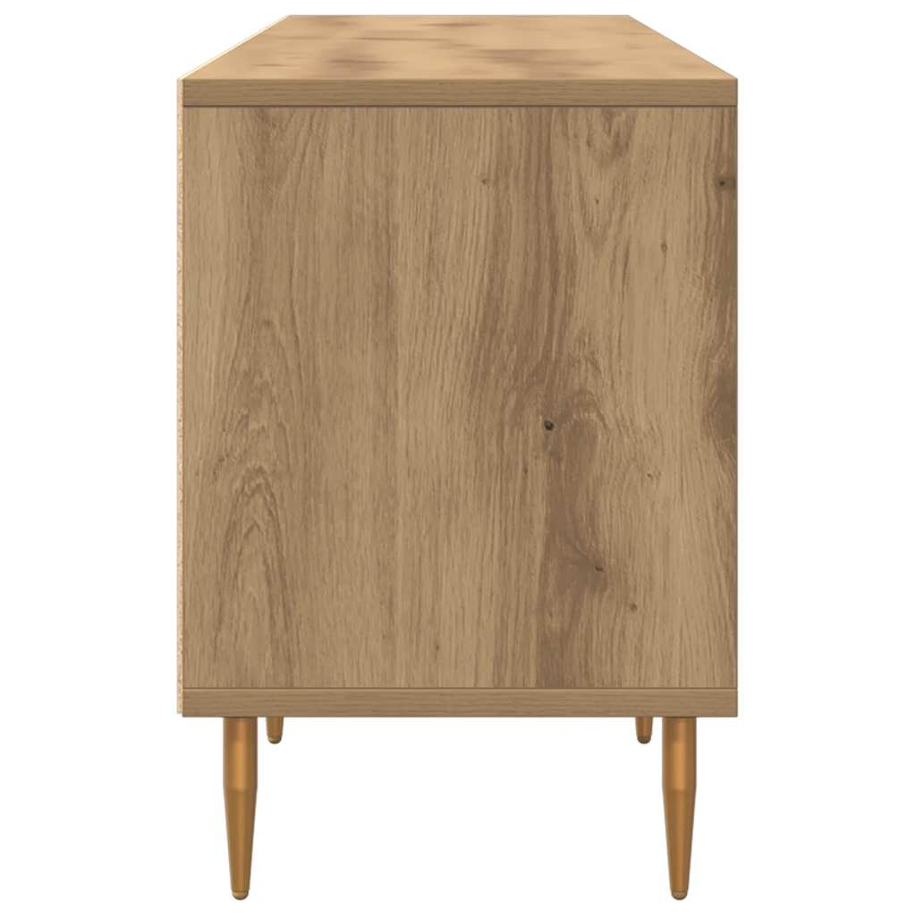 tv-bord 150x30x44,5 cm konstrueret træ kunsteg