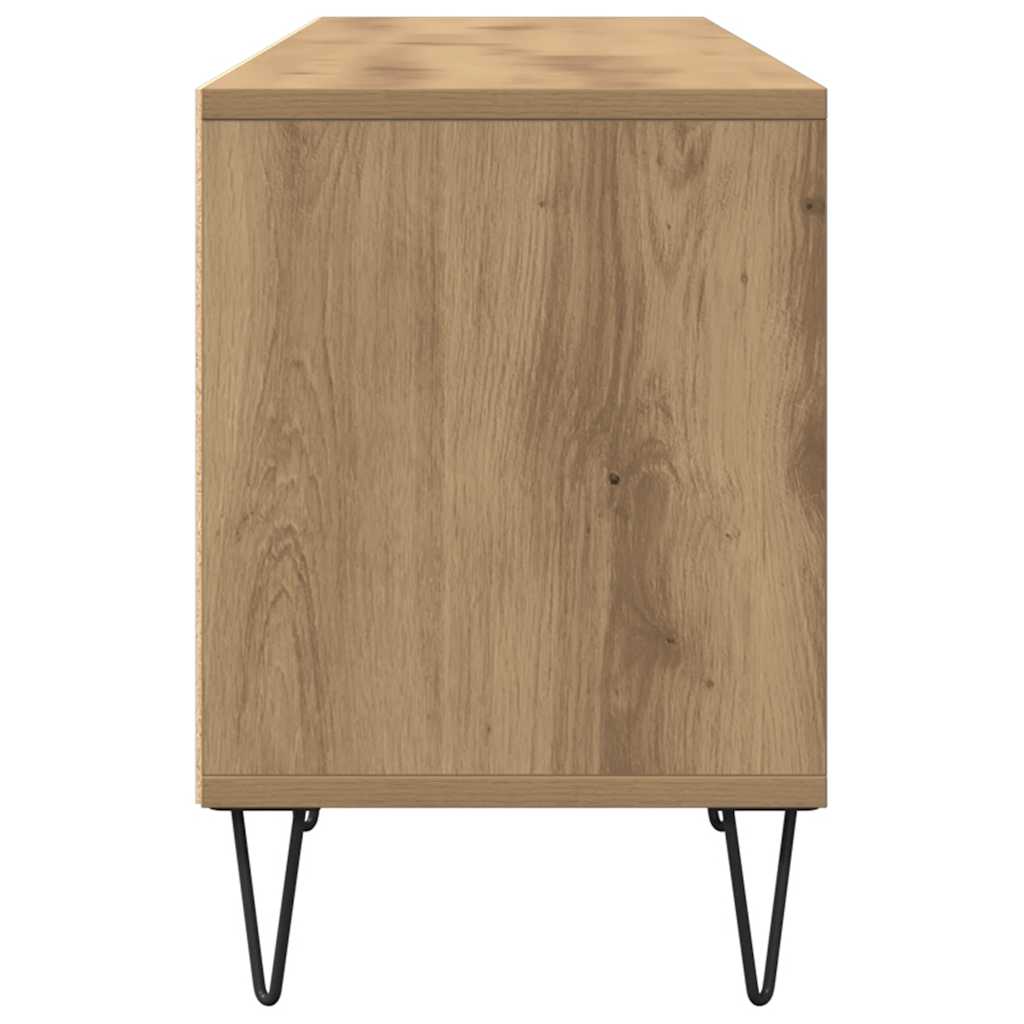 tv-bord 150x30x44,5 cm konstrueret træ kunsteg