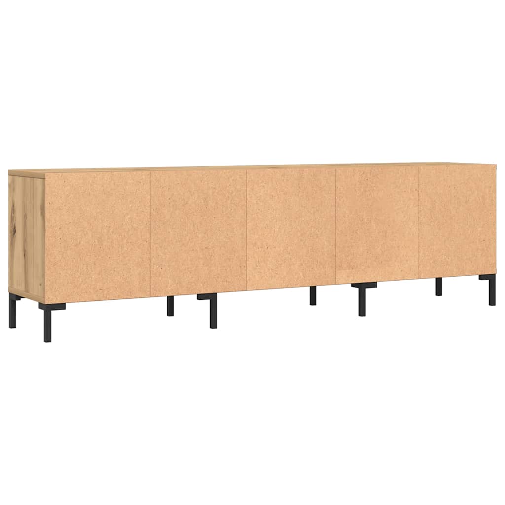 tv-bord 150x30x44,5 cm konstrueret træ kunsteg