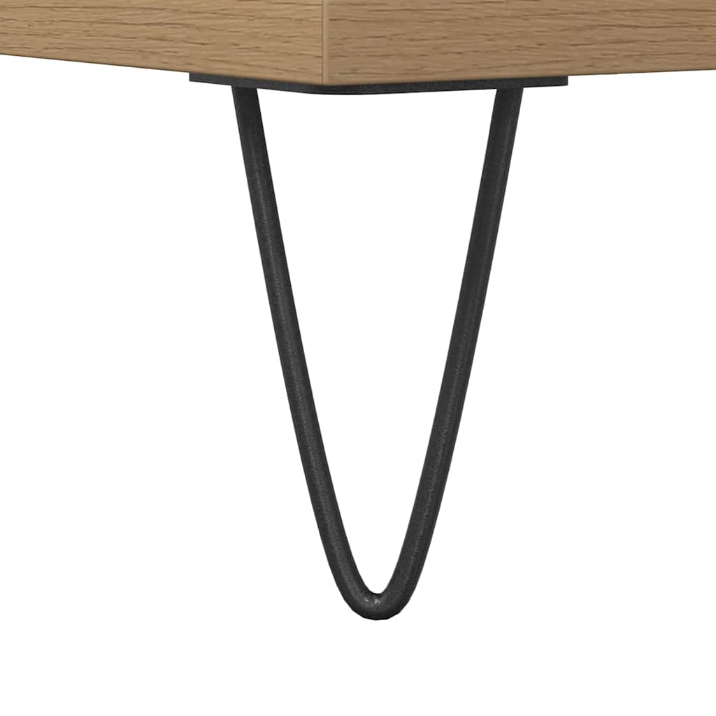 underskab til badeværelse 65x33x60 cm konstrueret træ kunsteg
