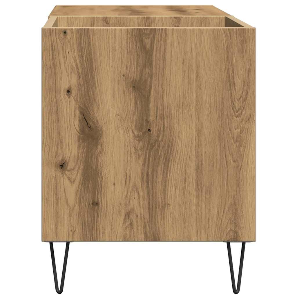vinylskab 84,5x38x48 cm konstrueret træ kunsteg