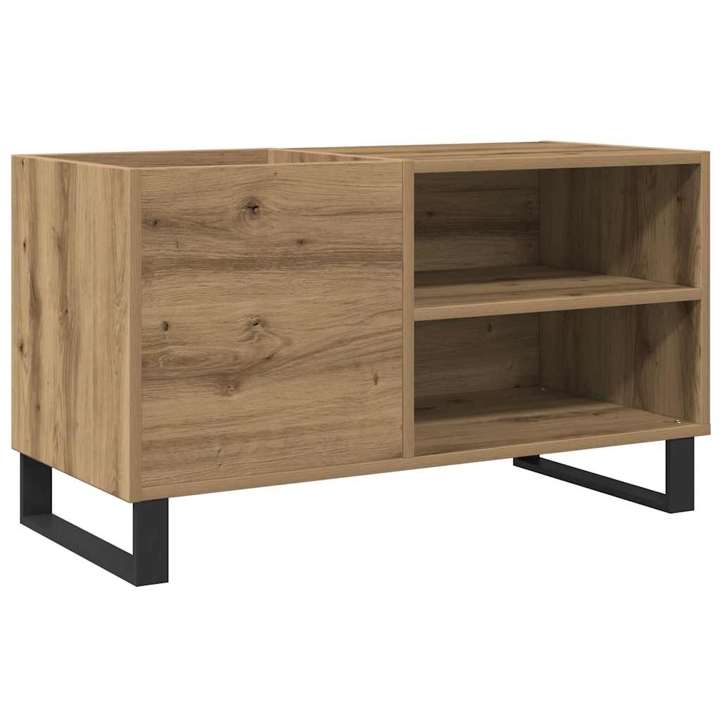 vinylskab 84,5x38x48 cm konstrueret træ kunsteg