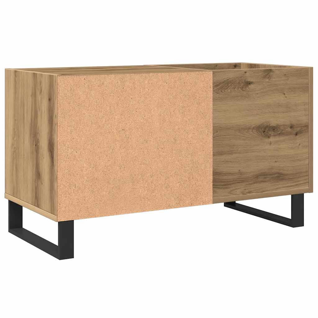 vinylskab 84,5x38x48 cm konstrueret træ kunsteg