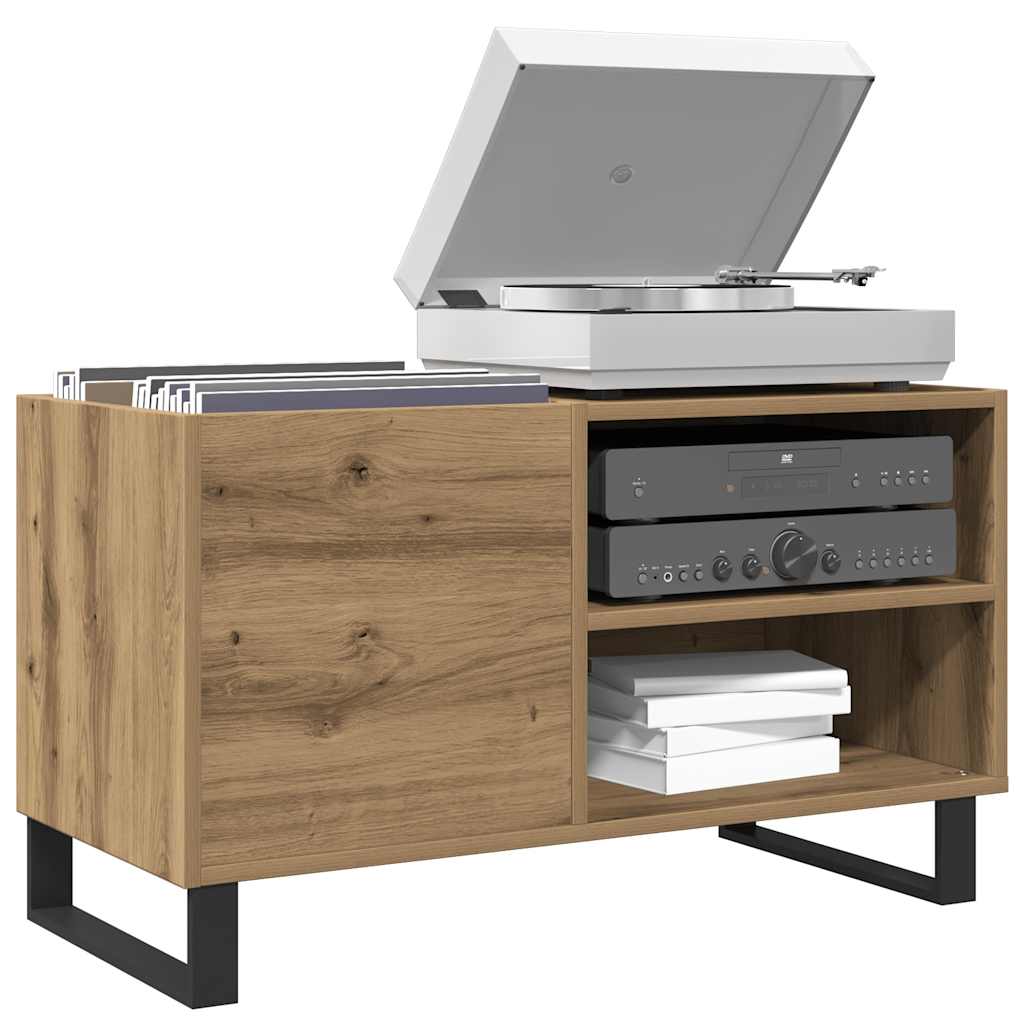 vinylskab 84,5x38x48 cm konstrueret træ kunsteg