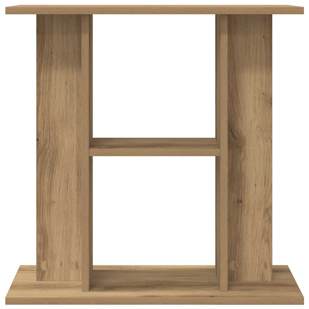 akvariebord 80x30x60 cm konstrueret træ kunsteg