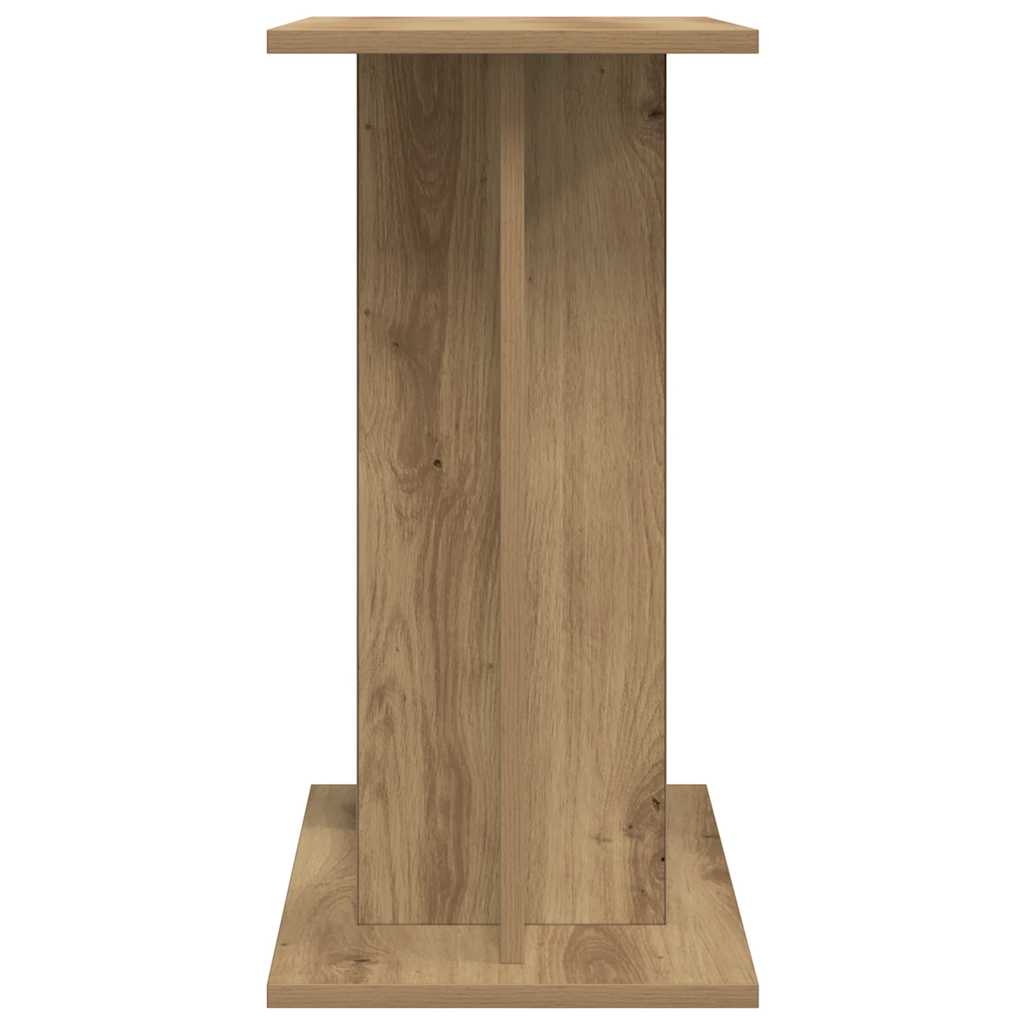 akvariebord 80x30x60 cm konstrueret træ kunsteg