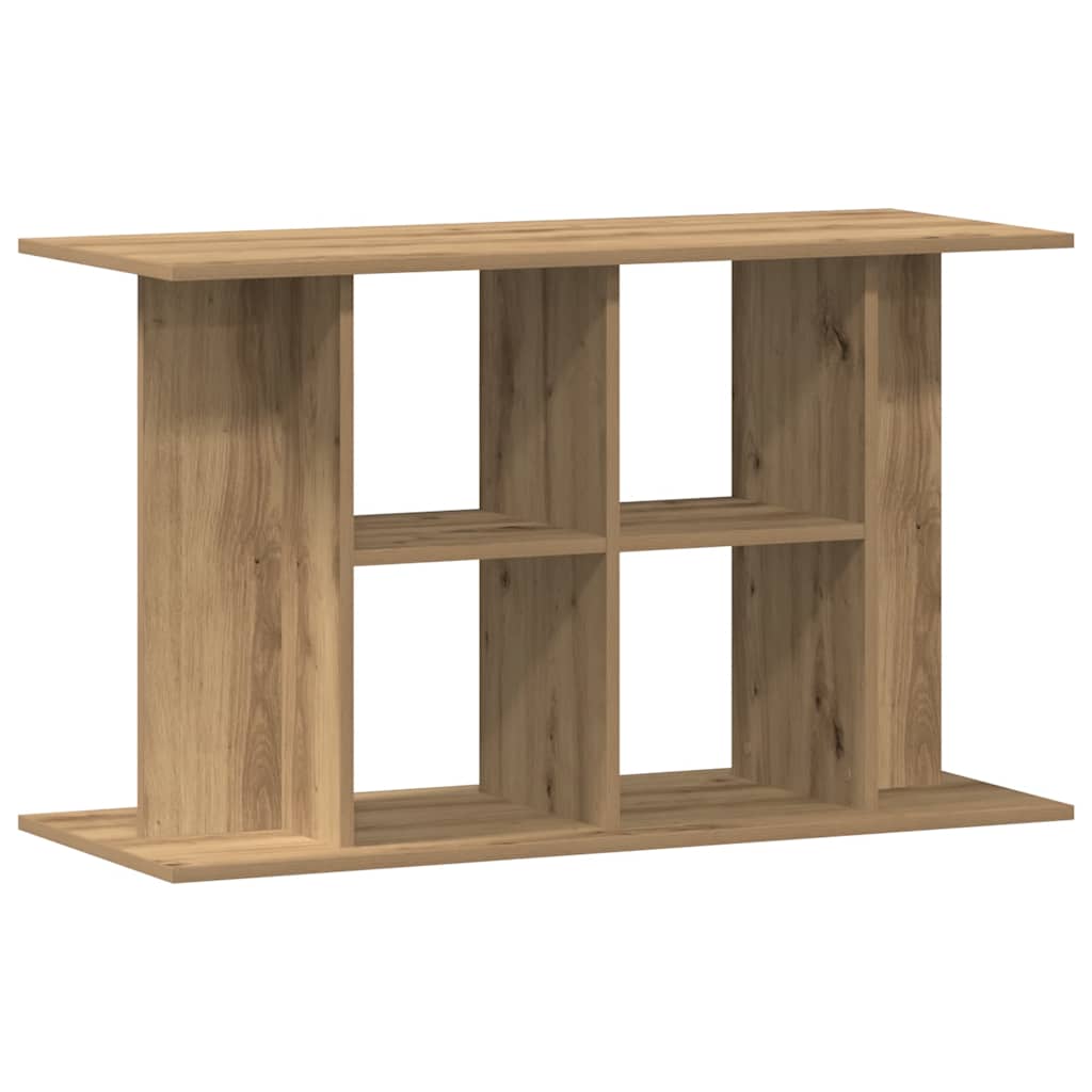 akvariestativ håndlavet eg 100x40x60 cm konstrueret træ