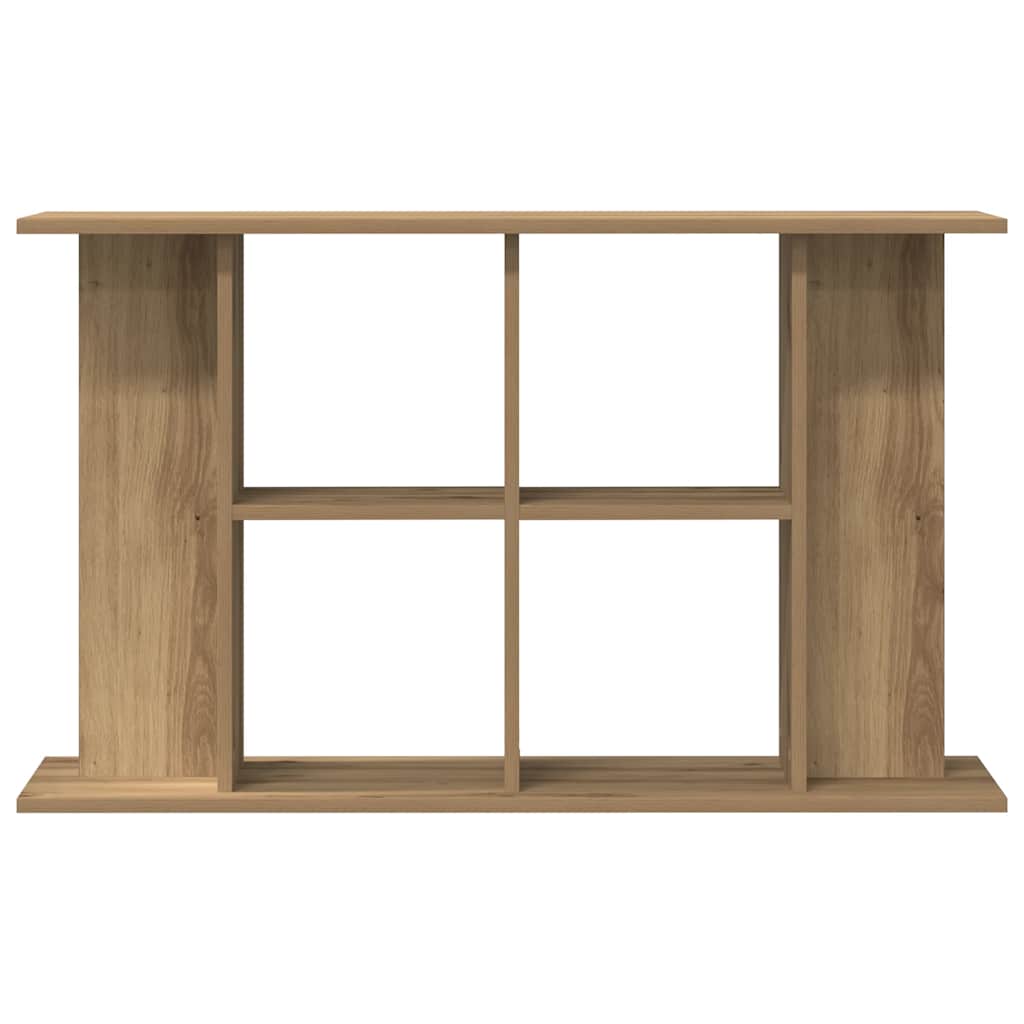 akvariestativ håndlavet eg 100x40x60 cm konstrueret træ
