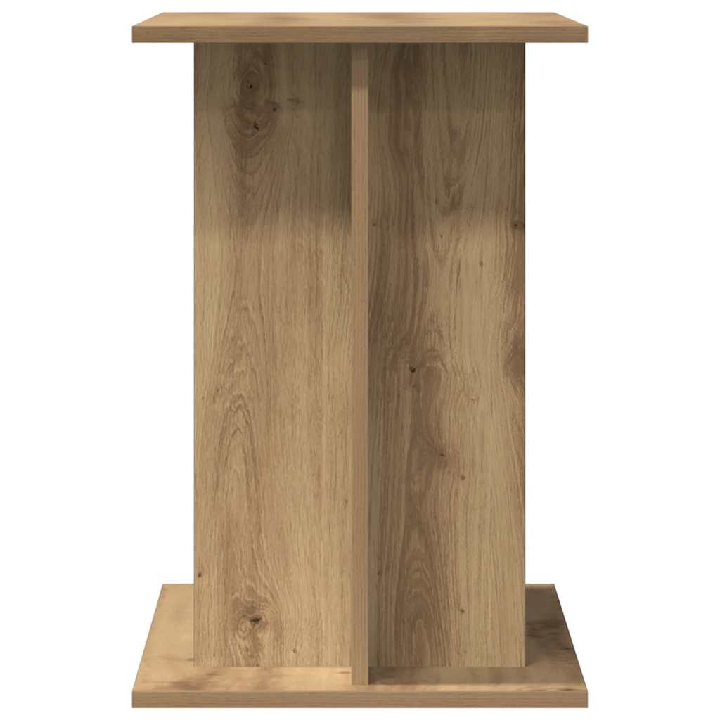 akvariestativ håndlavet eg 100x40x60 cm konstrueret træ