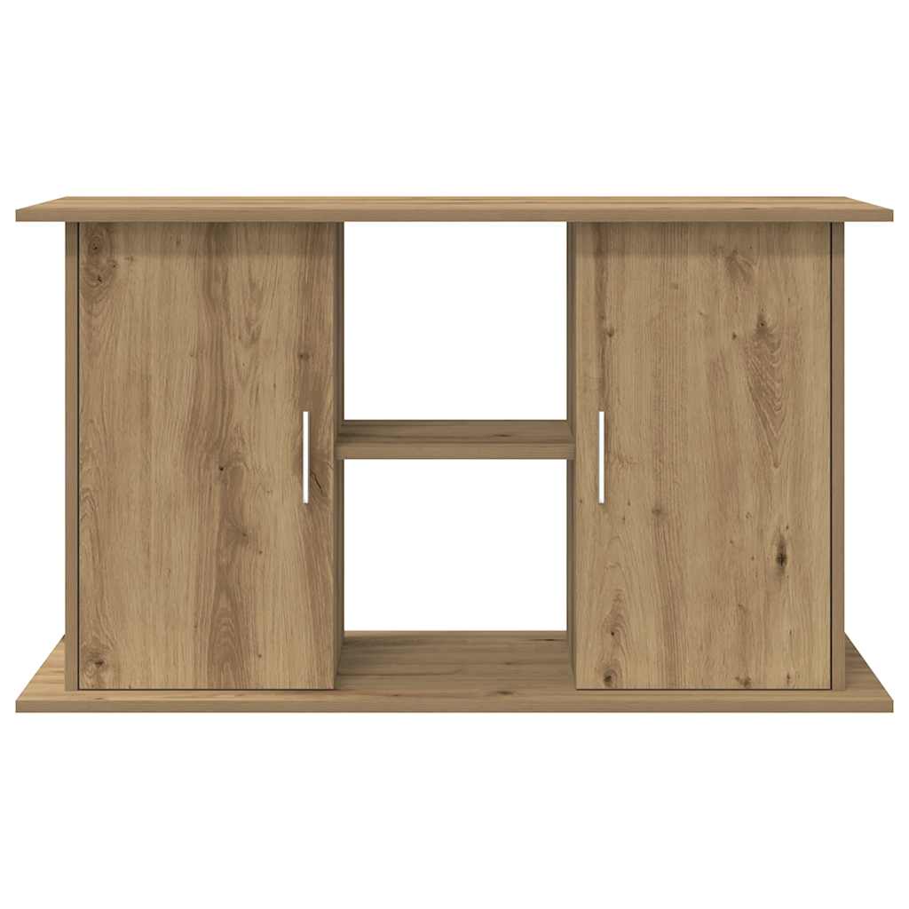 akvariestativ håndlavet eg 101x41x58 cm konstrueret træ