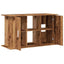akvariebord 121x41x58 cm konstrueret træ antikt trælook