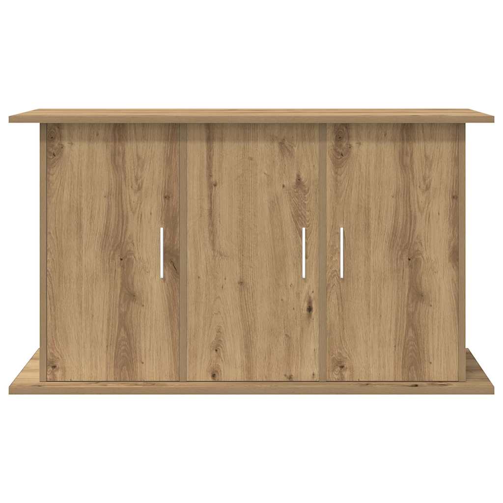 akvariestativ håndlavet eg 101x41x58 cm konstrueret træ