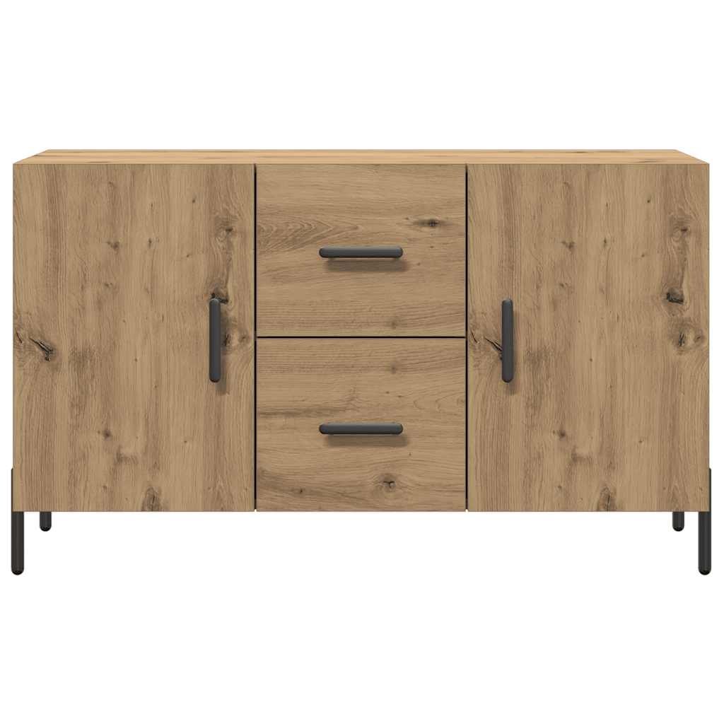 skænk 100x36x60 cm konstrueret træ kunsteg