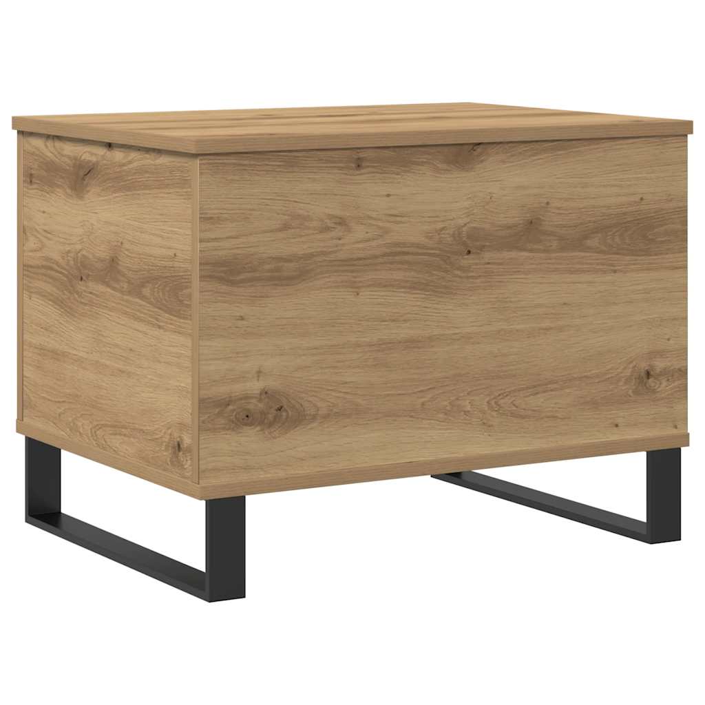 sofabord 60x44,5x45 cm konstrueret træ kunsteg